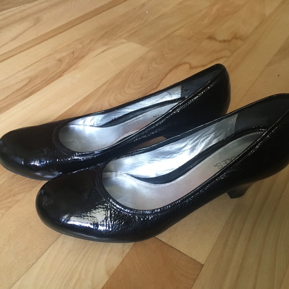 Aerosol women's shoes heel black size 8